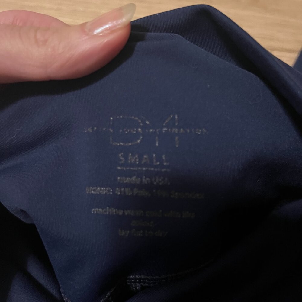 Navy Leggings Size Small - Picture 2 of 2